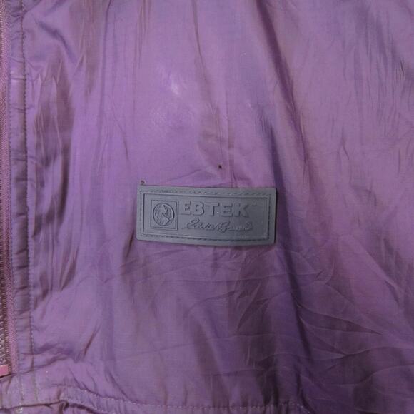 Vintage Eddie Bauer EBTEK Jacket Mens XL Purple Pullover Anorak Windbreaker 90s - Picture 3 of 11